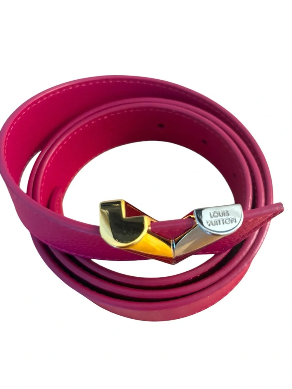 Louis Vuitton Taurillon Essential V Belt